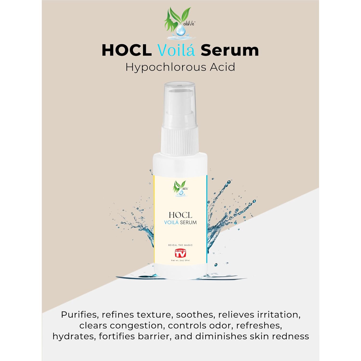 VoilaVe HOCL Serum